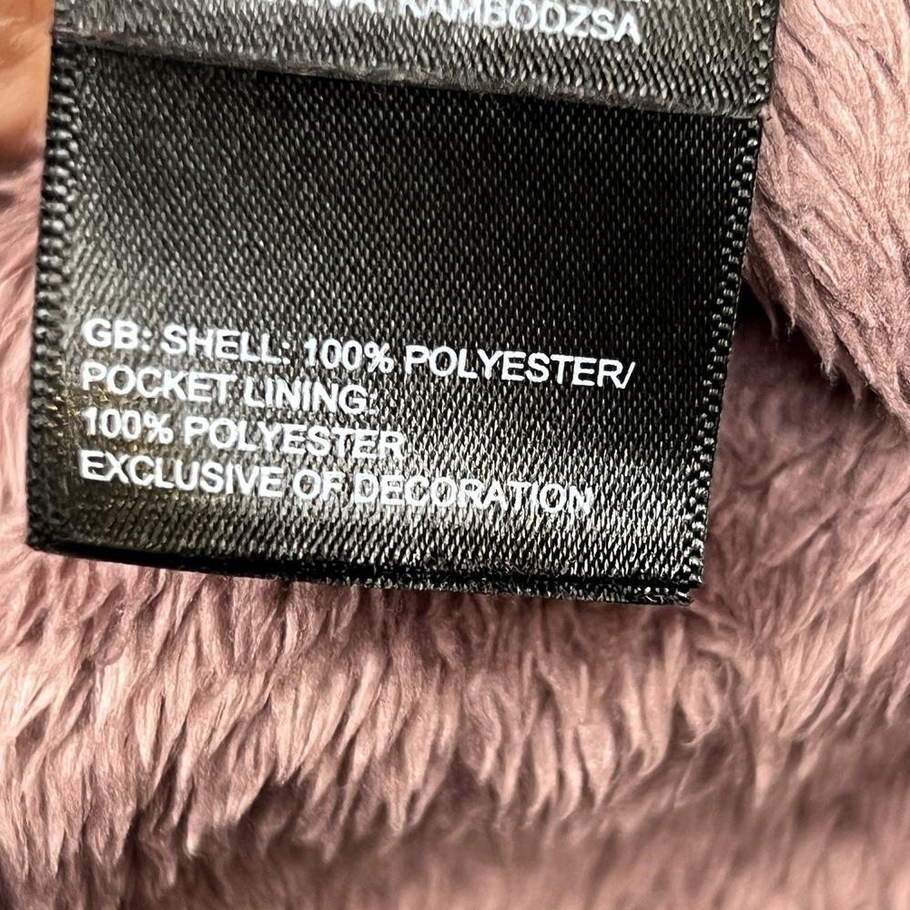 The North Face Osito Fleece Jacket Women's XS Full-Zip Twilight Mauve F21 - Picture 9 of 13